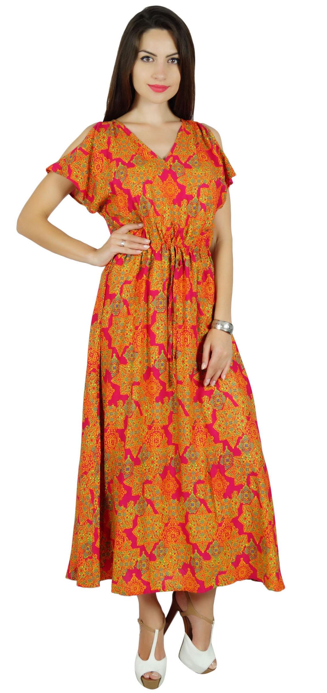 Bimba Women Casual Rayon Cold-Shoulder Long Maxi Dress With Drawstring Waist 18 різнокольоровий
Bimba Women Casual Rayon Cold-Shoulder Long Maxi Dress With Drawstring Waist 18 різнокольоровий