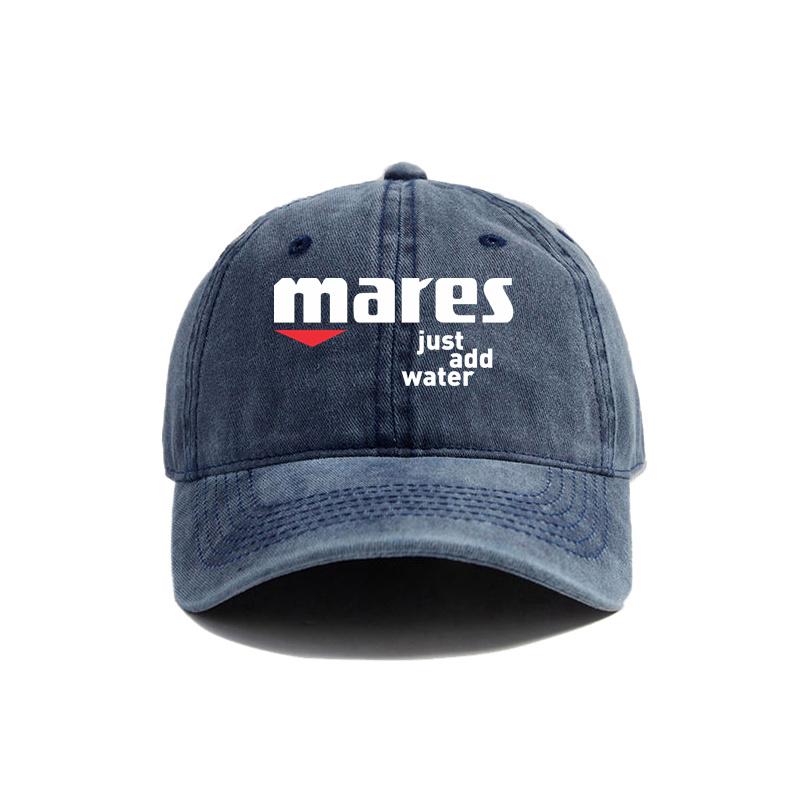 Mares Just Add Water Distressed Baseball Cap Cool Men Retro Outdoor Summer Adjustable Gift Dad Hat MZ-646
Mares Just Add Water Distressed Baseball Cap Cool Men Retro Outdoor Summer Adjustable Gift Dad Hat MZ-646