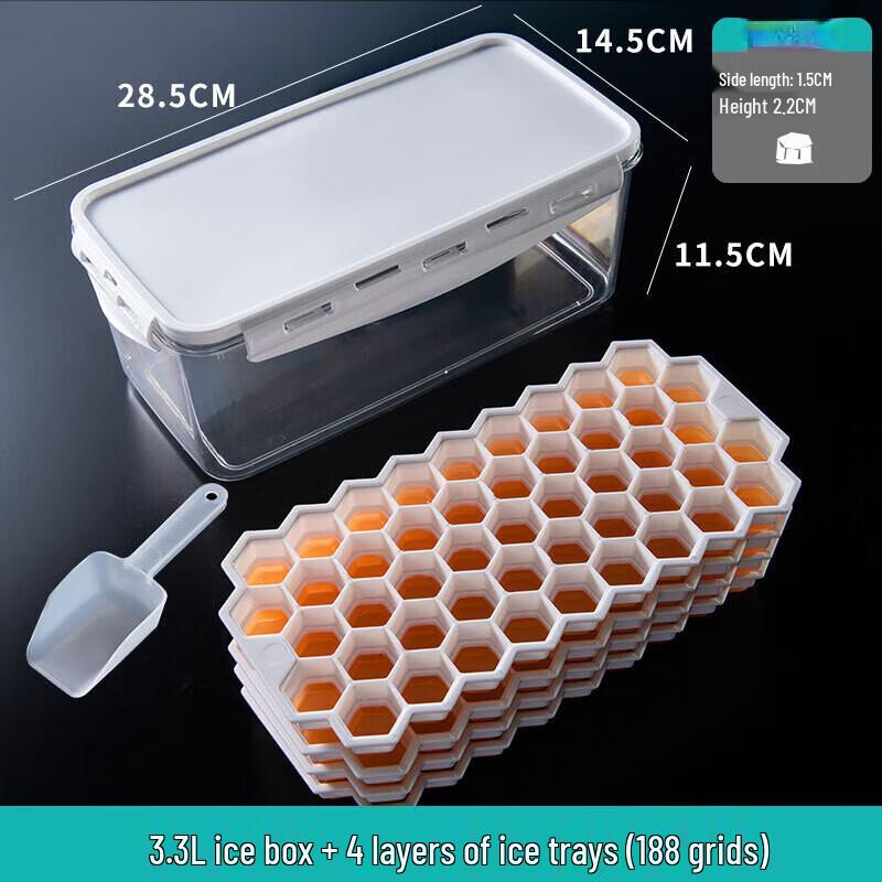 ZISIZ Soft-Bottom Press Ice Cube Tray
ZISIZ Soft-Bottom Press Ice Cube Tray