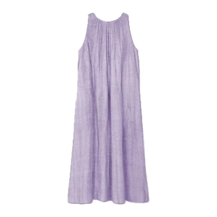 Lazy casual style cotton and linen dress women s summer loose and thin meat-covered sleeveless vest long skirt gentle vacation S
Lazy casual style cotton and linen dress women s summer loose and thin meat-covered sleeveless vest long skirt gentle vacation S