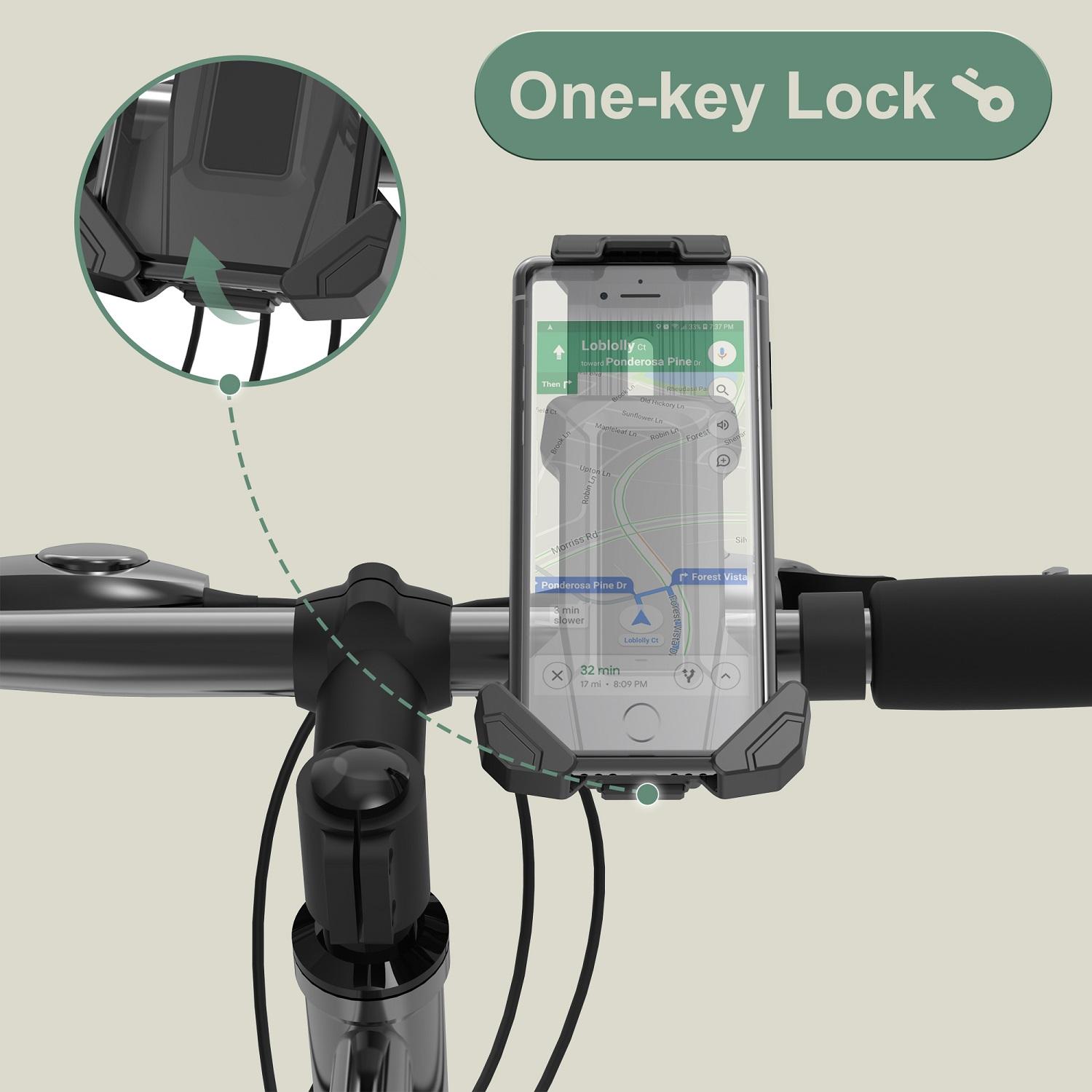 Bicycle Phone Holder for iPhone 13 12 11 Pro Max Motorcycle Mobile Cellphone Holder Bike Handlebar Clip Stand for Xiaomi Samsung
Bicycle Phone Holder for iPhone 13 12 11 Pro Max Motorcycle Mobile Cellphone Holder Bike Handlebar Clip Stand for Xiaomi Samsung