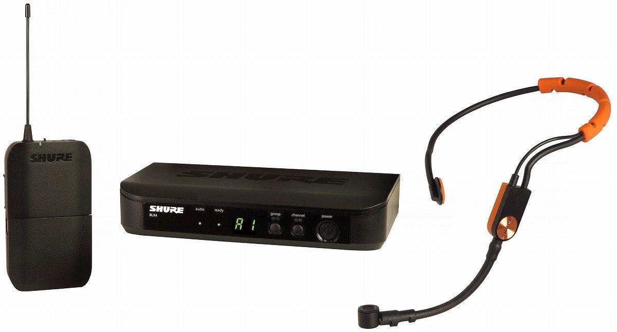 SHURE Wireless Microphone System BLX1 Bodypack Transmitter SM31 Microphone BLX4 Receiver Professional Specifications Fitness Stage Stage Presentation
SHURE Wireless Microphone System BLX1 Bodypack Transmitter SM31 Microphone BLX4 Receiver Professional Specifications Fitness Stage Stage Presentation