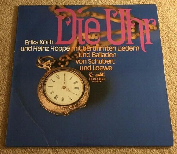 LP Record FRANZ SCHUBERT CARL LOEWE Die Uhr 87219XAK Eurodisc Germany Classical Used
LP Record FRANZ SCHUBERT CARL LOEWE Die Uhr 87219XAK Eurodisc Germany Classical Used