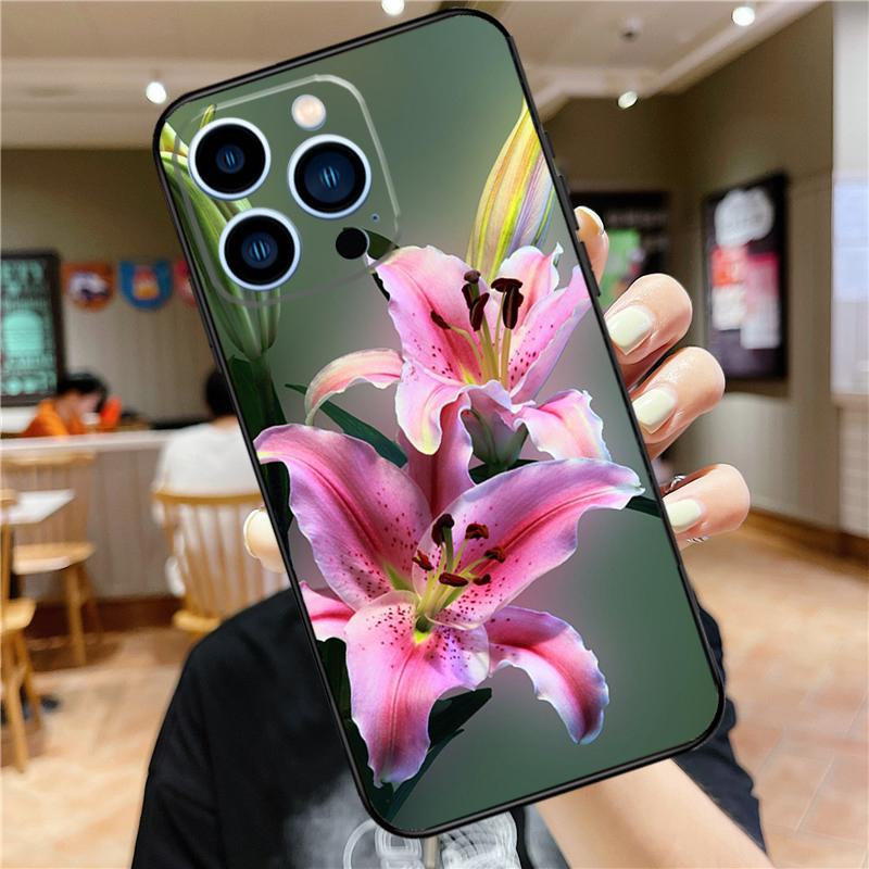 Colorful Flower Lily Case For iPhone 17 15 14 13 12 11 16 Pro Max Mini Plus 16e 17 Air Bumper Cover Accessories iPhone 15 Plus
Colorful Flower Lily Case For iPhone 17 15 14 13 12 11 16 Pro Max Mini Plus 16e 17 Air Bumper Cover Accessories iPhone 15 Plus