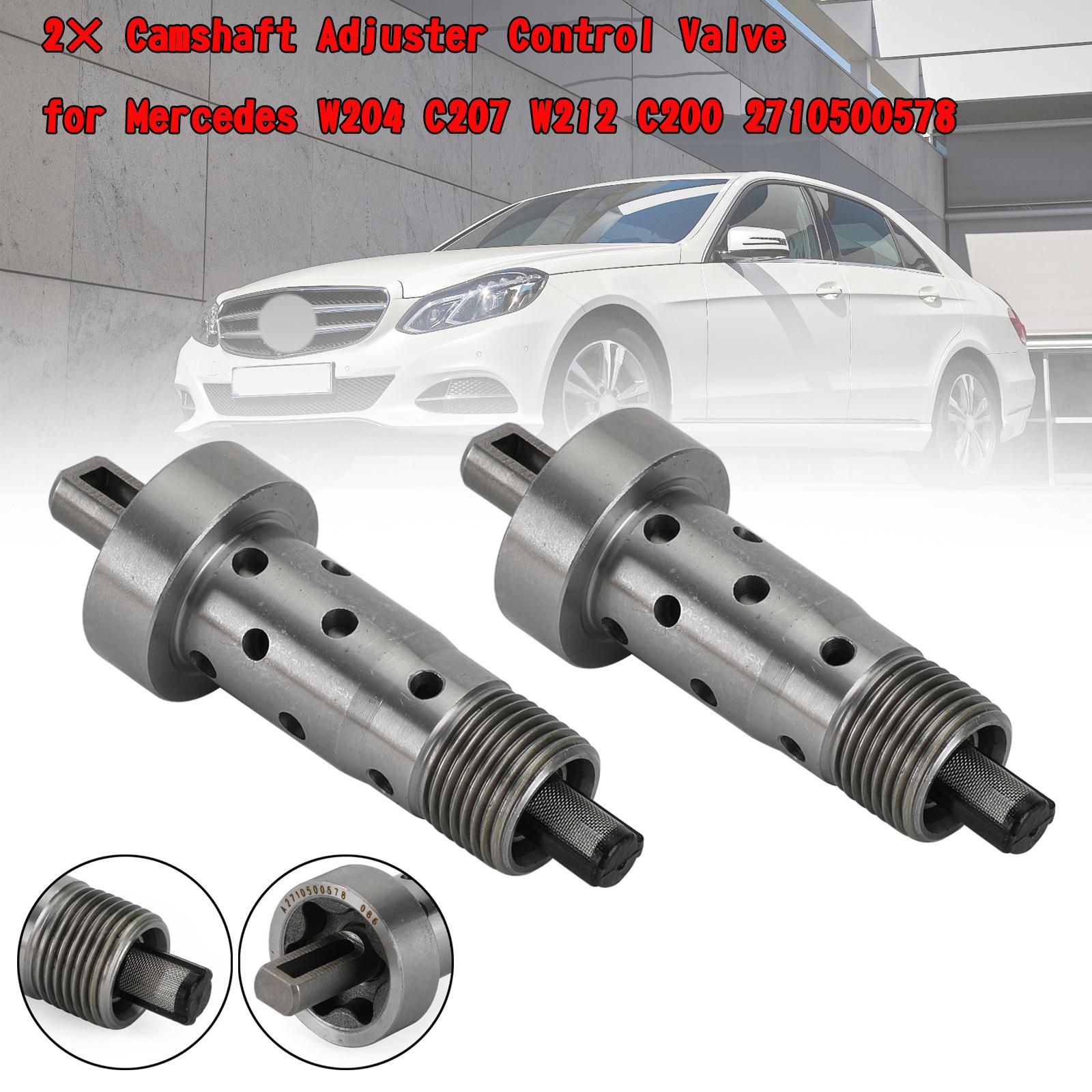2× Camshaft Adjuster Control Valve for Mercedes W204 C207 W212 C200 2710500578
2× Camshaft Adjuster Control Valve for Mercedes W204 C207 W212 C200 2710500578