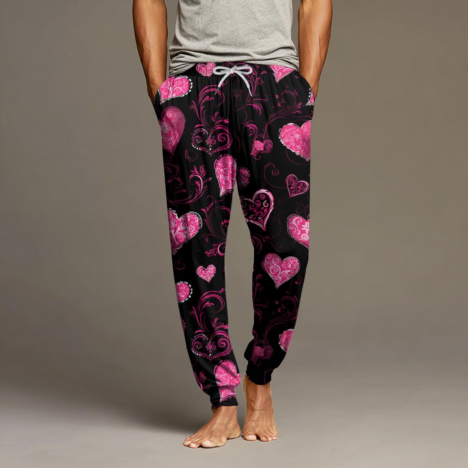 Чоловічі повсякденні штани з кишенями на кулісці, штани для дому та сну L Кіновар
Чоловічі повсякденні штани з кишенями на кулісці, штани для дому та сну L Кіновар