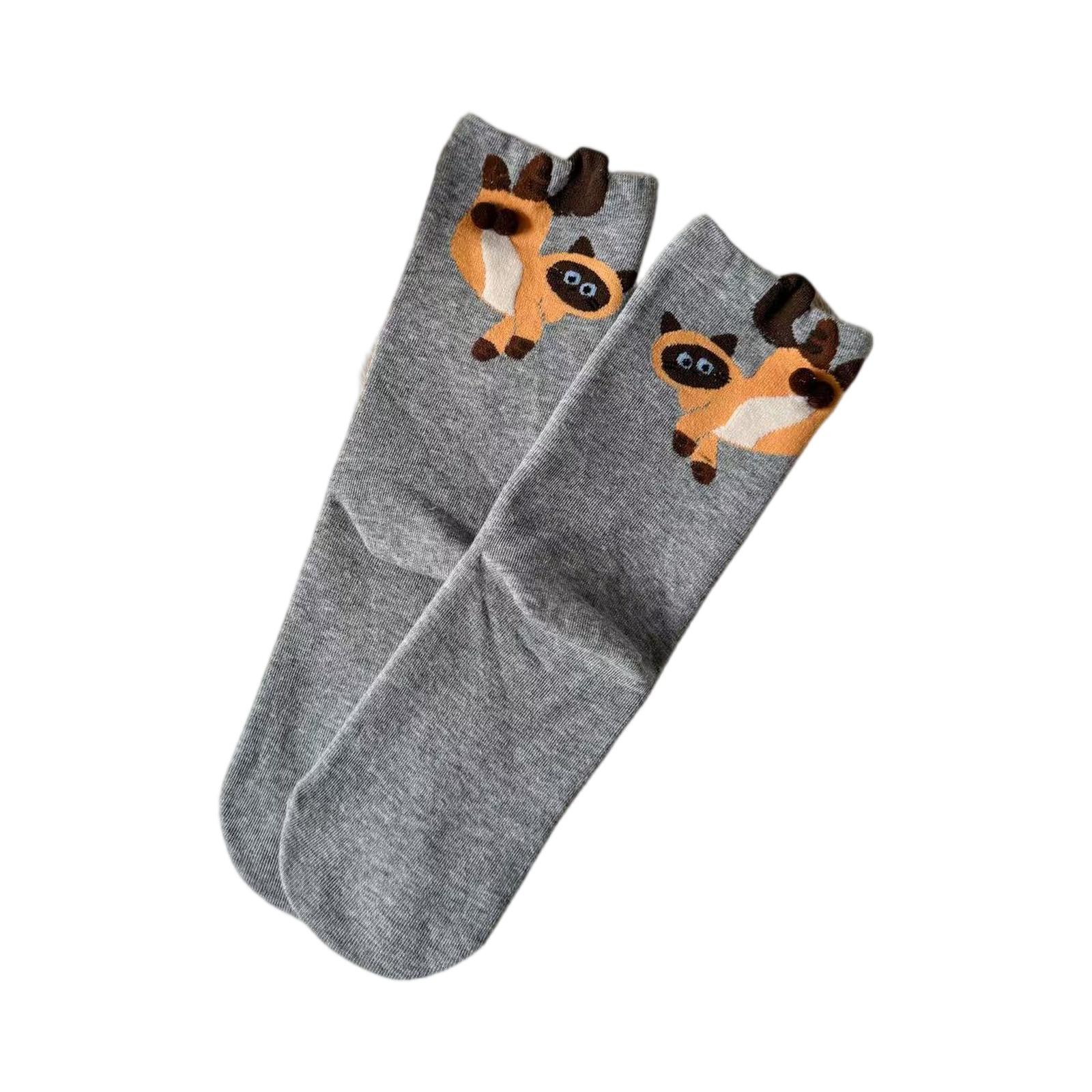 Cute And Playful Women s Mid-Calf Socks Fall & Winter Fleece-Lined Thickened Warm Socks Cartoon Plush Long Socks One Size
Cute And Playful Women s Mid-Calf Socks Fall & Winter Fleece-Lined Thickened Warm Socks Cartoon Plush Long Socks One Size