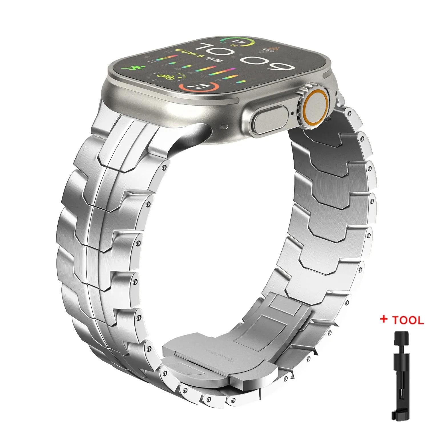 Stainless Steel Metal Strap for Apple Watch Band Ultra 3 2 49mm 46mm 45mm 44mm 42mm 41 Bracelet Iwatch Series 11 10 9 8 7 6 5 SE 49mm Ultra 3 2 1
Stainless Steel Metal Strap for Apple Watch Band Ultra 3 2 49mm 46mm 45mm 44mm 42mm 41 Bracelet Iwatch Series 11 10 9 8 7 6 5 SE 49mm Ultra 3 2 1