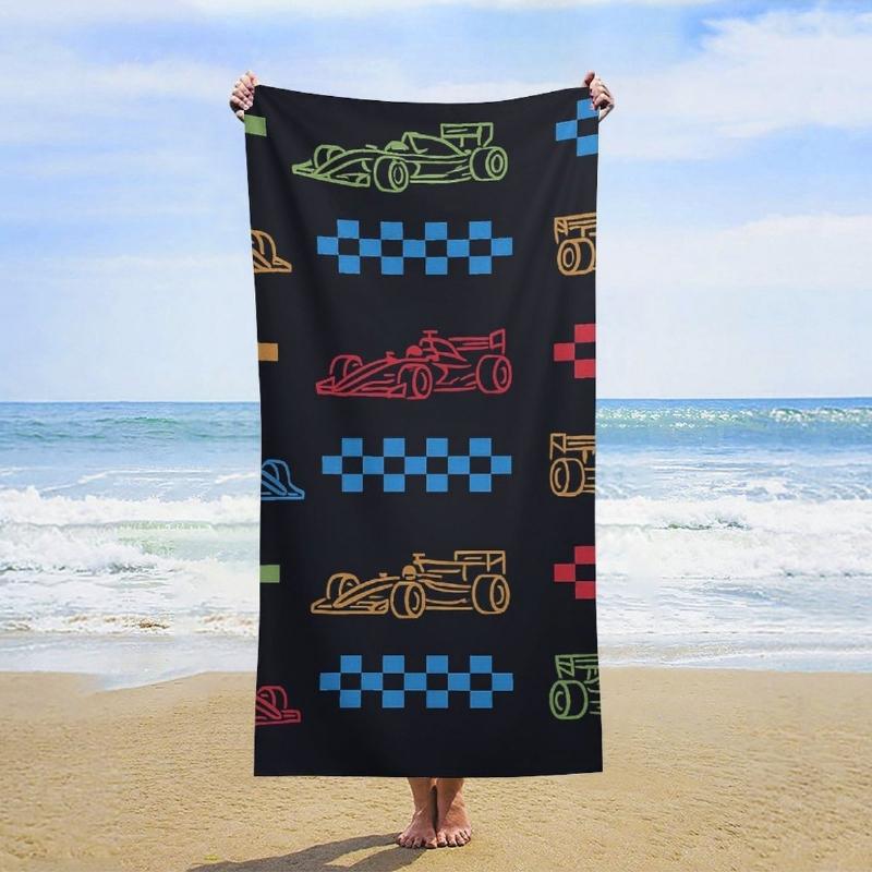 Extra Large Quick-Dry Beach Towel - Lightweight Super Absorbent Bath Sport Towel with Racing Cars,Microfiber Towel for Swimming W30*H60(CM)
Extra Large Quick-Dry Beach Towel - Lightweight Super Absorbent Bath Sport Towel with Racing Cars,Microfiber Towel for Swimming W30*H60(CM)