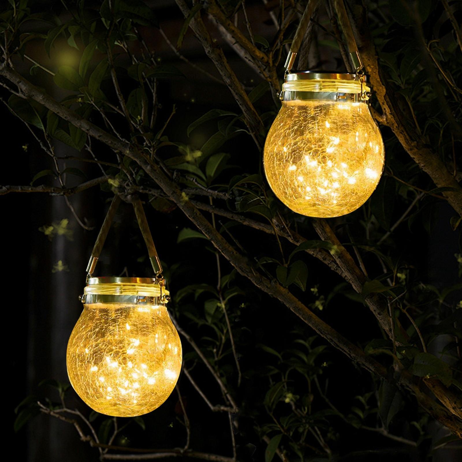 Large Solar Powered Crackle Glass Jar Light with Rope Handle Outdoor Decorative Lantern for Garden Patio Pathway Lighting One Size білий
Large Solar Powered Crackle Glass Jar Light with Rope Handle Outdoor Decorative Lantern for Garden Patio Pathway Lighting One Size білий