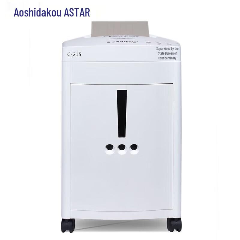 OASTAR C-215 Commercial 15-Sheet Cross-Cut Paper Shredder CN plug (adapter included)
OASTAR C-215 Commercial 15-Sheet Cross-Cut Paper Shredder CN plug (adapter included)