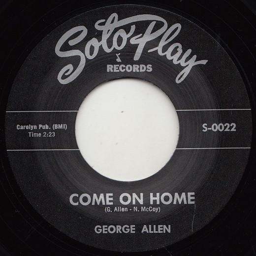 7inch Record GEORGE ALLEN Come On Home I Cried S0021 SOTOPLAY 2019 Japan SoulFunk Used
7inch Record GEORGE ALLEN Come On Home I Cried S0021 SOTOPLAY 2019 Japan SoulFunk Used