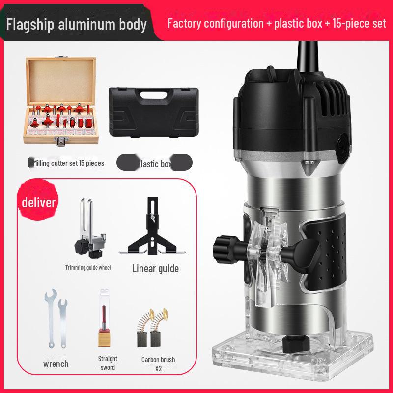 Мідний деревообробний обрізний та гравірувальний верстат - Електричний дерев яний фрезер та інструмент для довбання
Мідний деревообробний обрізний та гравірувальний верстат - Електричний дерев яний фрезер та інструмент для довбання