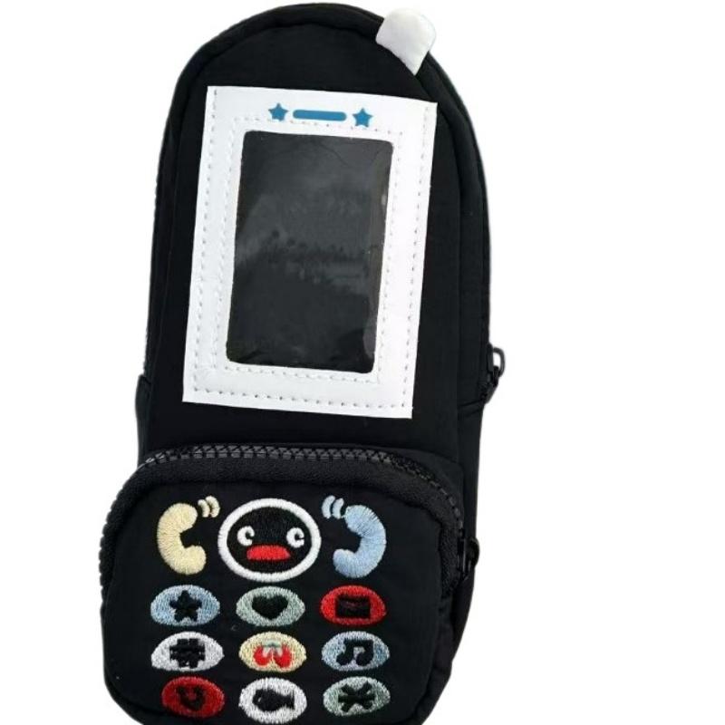 New Kawaii Penguin Canvas Pen Bag Phone Shape Large Capacity Stationery Pouch Stationery Storage Bag Students Gift чорний
New Kawaii Penguin Canvas Pen Bag Phone Shape Large Capacity Stationery Pouch Stationery Storage Bag Students Gift чорний
