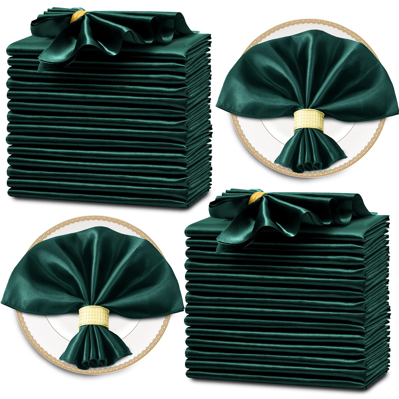 24 Pcs Satin Napkin 30x30cm Square Table Napkins for Dinner, Home, Wedding, Party Decor Silky Soft Smooth Washable Cloth Napkins
24 Pcs Satin Napkin 30x30cm Square Table Napkins for Dinner, Home, Wedding, Party Decor Silky Soft Smooth Washable Cloth Napkins