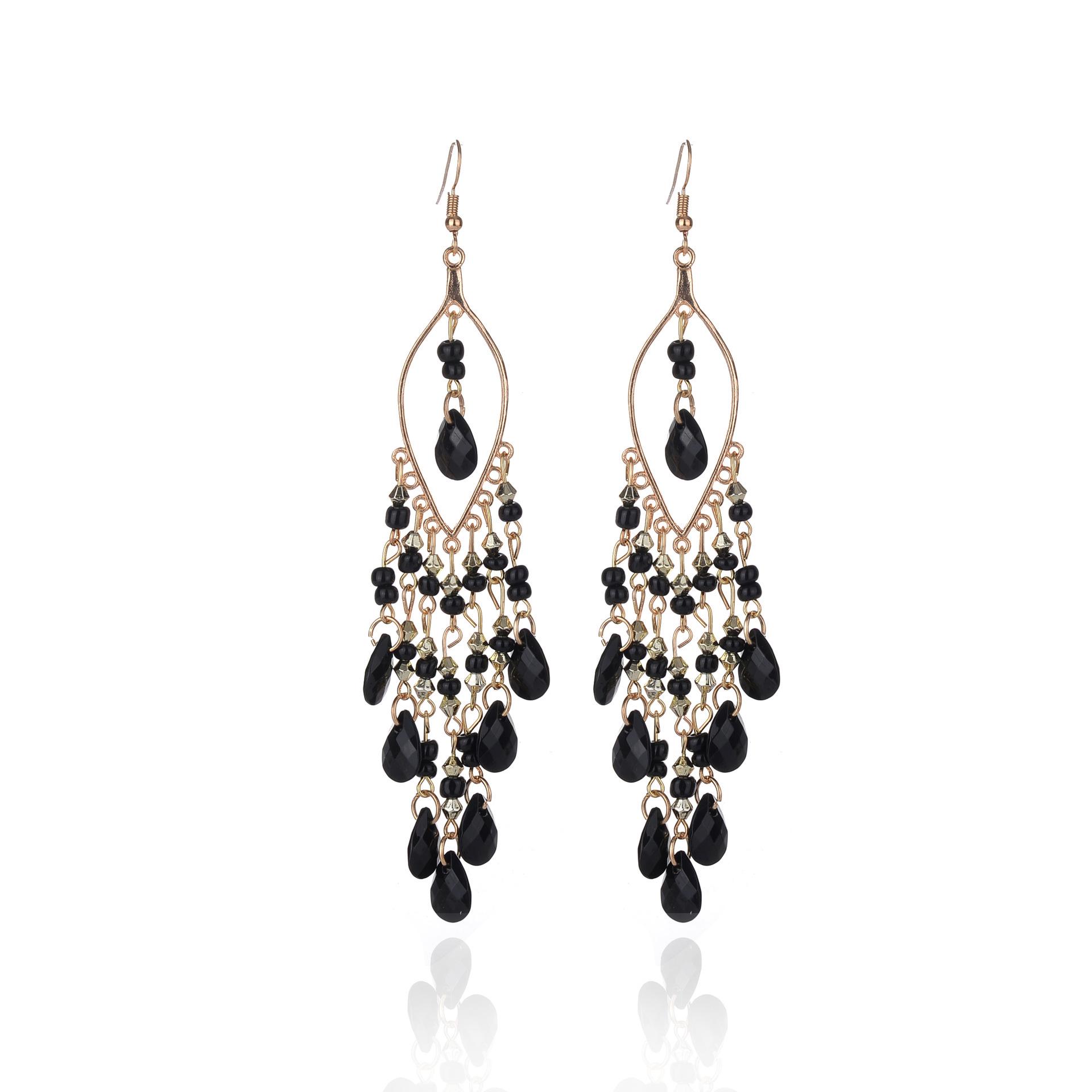 Fashion Resin Luxury Tassel Earrings For Women Black Long 6 Color Drop Earring Fringe Earings Jewelry Earing Brincos Wholesale синій
Fashion Resin Luxury Tassel Earrings For Women Black Long 6 Color Drop Earring Fringe Earings Jewelry Earing Brincos Wholesale синій
