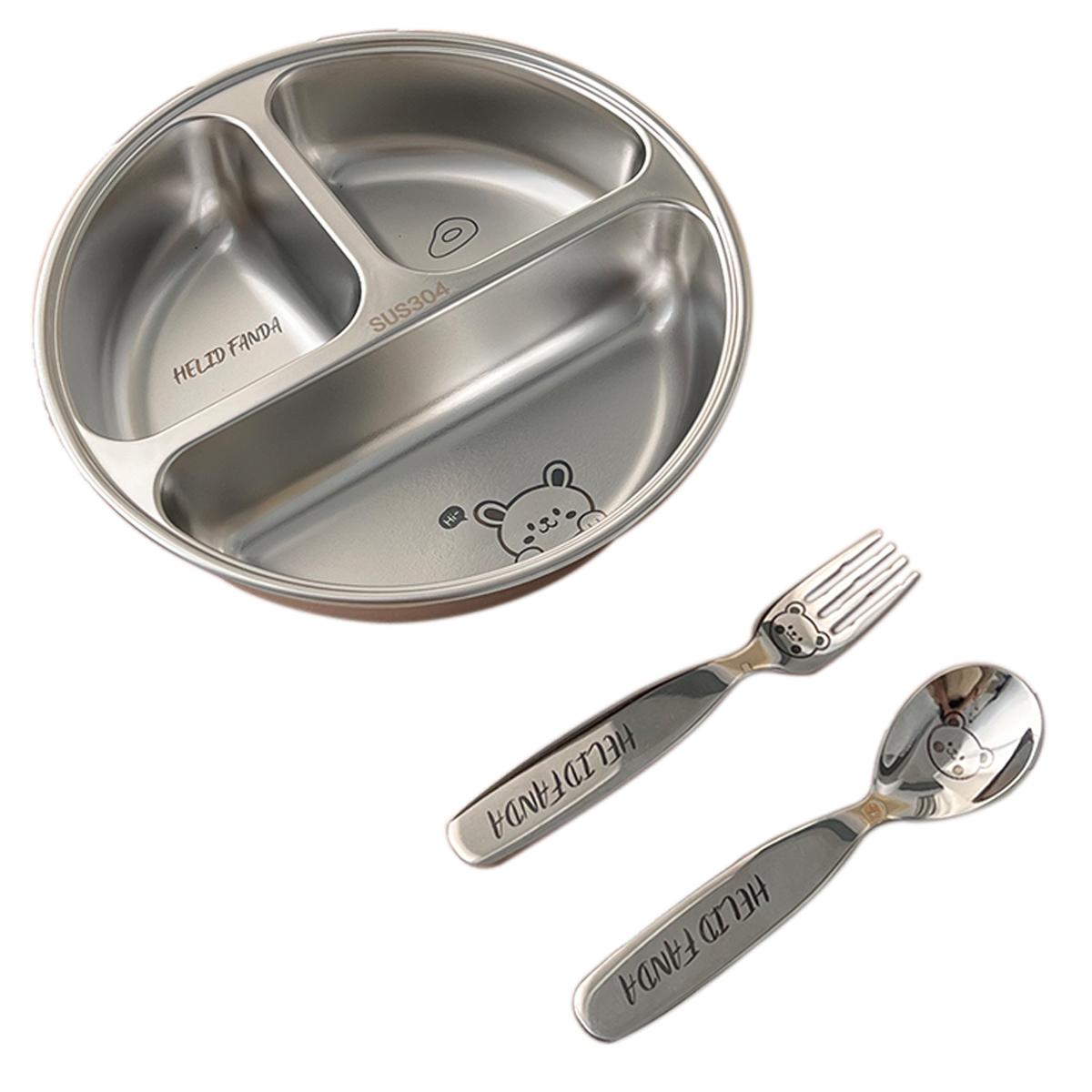WORTHBUY Round 304 Stainless Steel Dinner Plate 3 Compartments Food Plate Tray Kitchen Food Container Cute Divided Dining Plate
WORTHBUY Round 304 Stainless Steel Dinner Plate 3 Compartments Food Plate Tray Kitchen Food Container Cute Divided Dining Plate