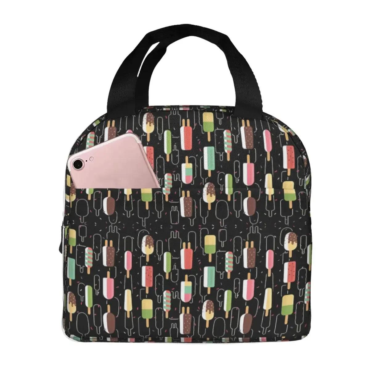 Pattern Oxford Cloth Portable Bags Ice Cream School Trip Lunch Hiking Debris Cooler Food Handbags 22x20x13CM білий
Pattern Oxford Cloth Portable Bags Ice Cream School Trip Lunch Hiking Debris Cooler Food Handbags 22x20x13CM білий