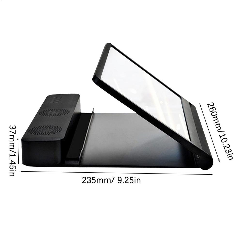 12 Inch HD Phone Screen Amplifier Portable Foldable Magnifier With Built-in Speakers Turns Your Smartphone Into Personal Cinema
12 Inch HD Phone Screen Amplifier Portable Foldable Magnifier With Built-in Speakers Turns Your Smartphone Into Personal Cinema