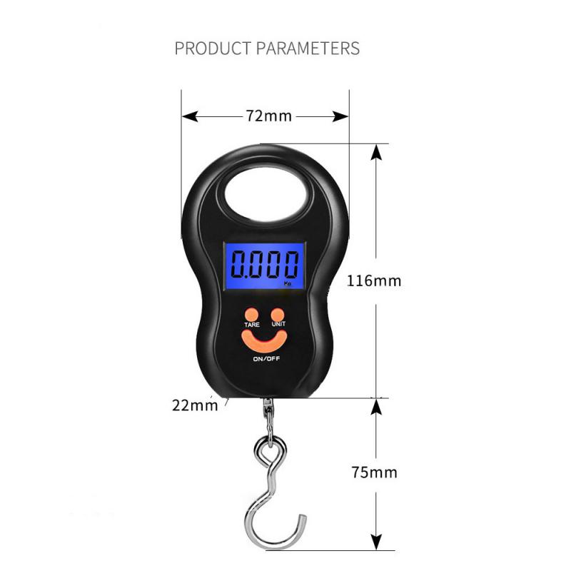 Mini Portable Scale 50kg Electronic Scale Portable Portable Express Express Accurate Food Weighing Gram
Mini Portable Scale 50kg Electronic Scale Portable Portable Express Express Accurate Food Weighing Gram