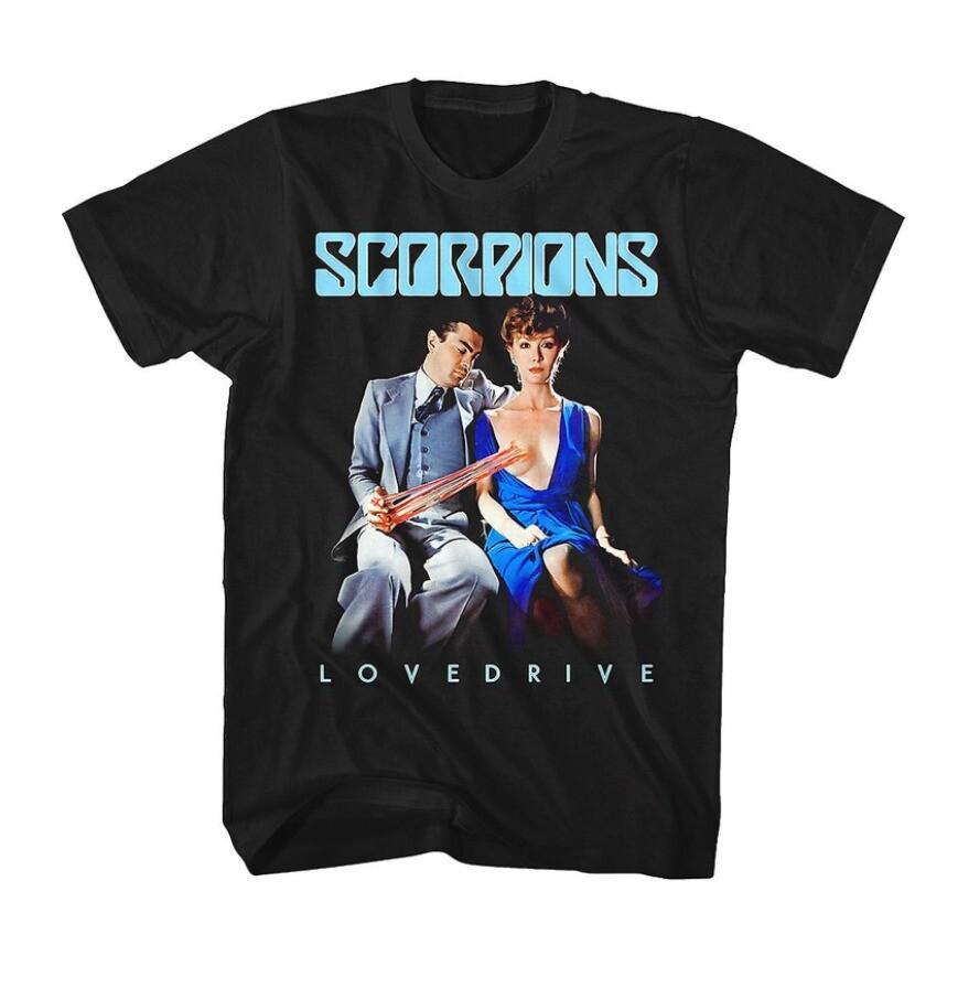 Scorpions Lovedrive Черная футболка с коротким рукавом Подарок для мужчин Женщин Смешная черная унисекс футболка L
Scorpions Lovedrive Черная футболка с коротким рукавом Подарок для мужчин Женщин Смешная черная унисекс футболка L