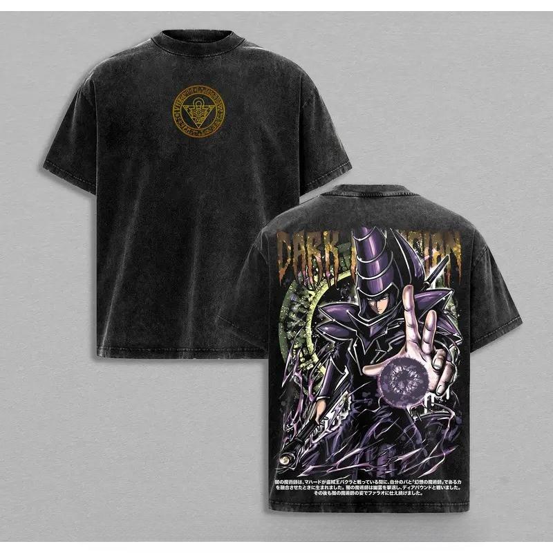 Anime Yu-Gi-Oh Black Magician Printed Tee Men Short Sleeve Cotton Tshirts Vintage Washed T-shirt Harajuku Male Oversized T Shirt M
Anime Yu-Gi-Oh Black Magician Printed Tee Men Short Sleeve Cotton Tshirts Vintage Washed T-shirt Harajuku Male Oversized T Shirt M