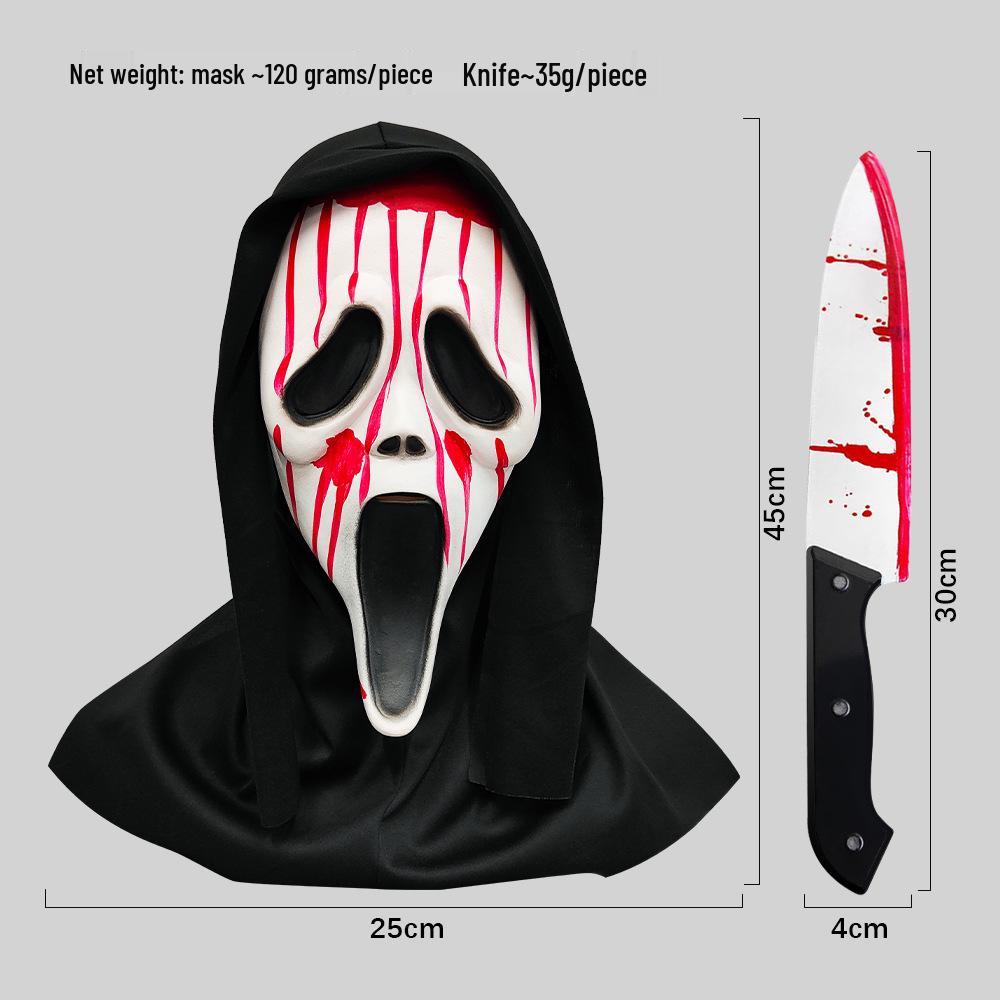 Маскарадні маски «Обличчя привида» для Хелловінської вечірки жахів
Маскарадні маски «Обличчя привида» для Хелловінської вечірки жахів