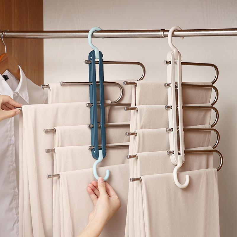 Multifunctional Folding Pants Rack Household Multi-layer Rack Wardrobe Stainless Steel Hanger Non-slip Pants Telescopic Storage
Multifunctional Folding Pants Rack Household Multi-layer Rack Wardrobe Stainless Steel Hanger Non-slip Pants Telescopic Storage