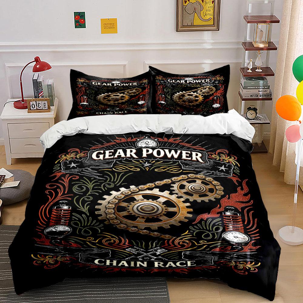 Gears with colorful swirls. Bedding sets Duvet cover sets Duvet covers Pillowcases(1 * Duvet Cover 2 * Pillowcases, without duvet insert) 135x200cm
Gears with colorful swirls. Bedding sets Duvet cover sets Duvet covers Pillowcases(1 * Duvet Cover 2 * Pillowcases, without duvet insert) 135x200cm