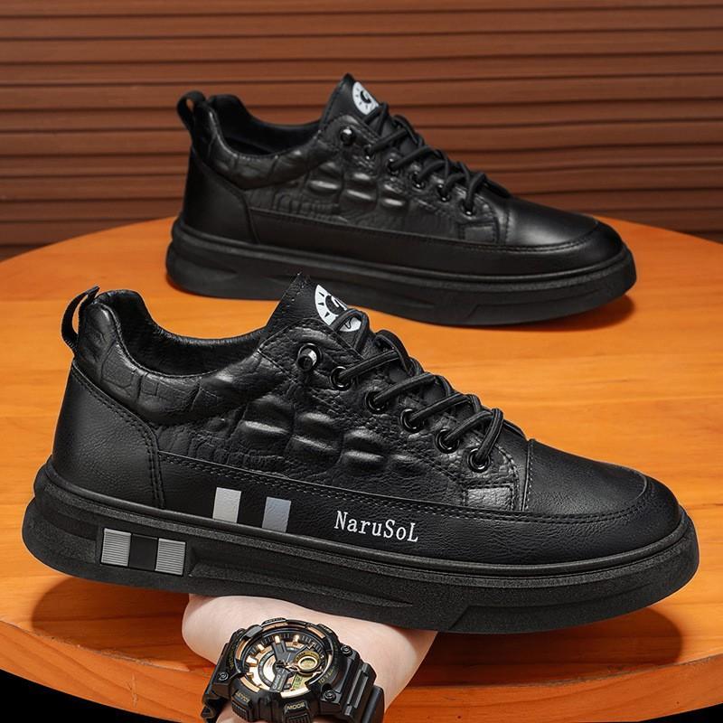 Men s Shoes New Style Flat Skate Leather Casual Students Alligator Pattern Small White Men 44
Men s Shoes New Style Flat Skate Leather Casual Students Alligator Pattern Small White Men 44