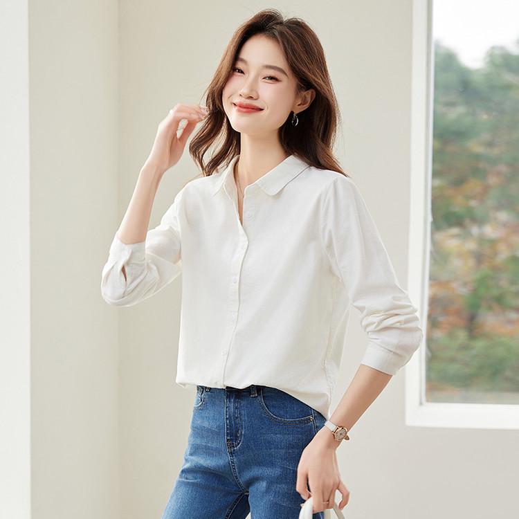 2025 Autumn Casual Long-Sleeve Cotton Shirt - Solid Color, Regular Fit L білий
2025 Autumn Casual Long-Sleeve Cotton Shirt - Solid Color, Regular Fit L білий