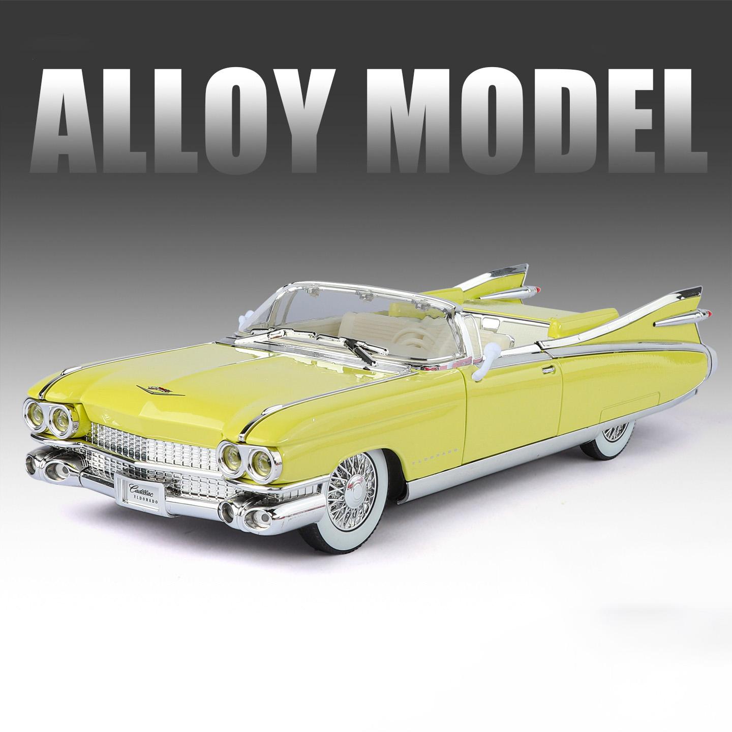 1:24 Eldorado Biarritz Series 62 Alloy Die Cast Toy Car Model Sound and Light Children s Toy Collectibles Birthday Gift
1:24 Eldorado Biarritz Series 62 Alloy Die Cast Toy Car Model Sound and Light Children s Toy Collectibles Birthday Gift