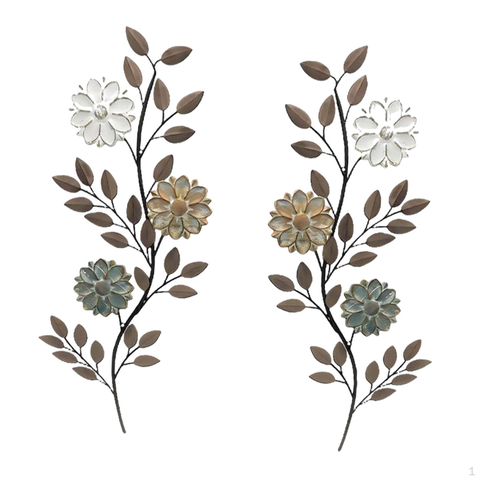 Floral Wall Decoration Iron Artwork Gift Decor Sturdy Suitable for Use in Living Room, Bedroom, , Brown Leaves
Floral Wall Decoration Iron Artwork Gift Decor Sturdy Suitable for Use in Living Room, Bedroom, , Brown Leaves