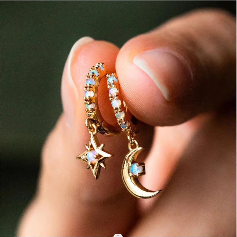 2026 New Trendy High End Earrings From Japan and South Korea Asymmetric Star Moon Set Diamond Charm Versatile Zircon
2026 New Trendy High End Earrings From Japan and South Korea Asymmetric Star Moon Set Diamond Charm Versatile Zircon