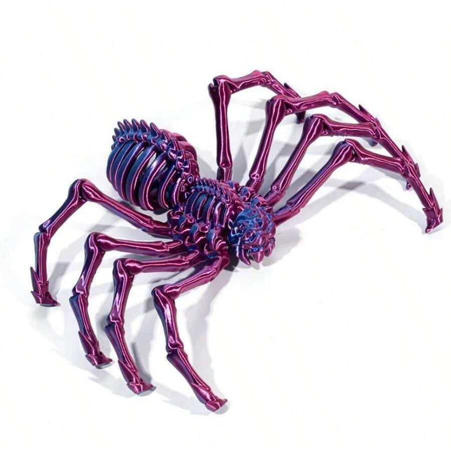 3D Printed Spider Movable Retractable Joint Fidget Toy Articulated Movable Elastic Spider Simulation Esktop Ornament Kid S Toy 12cm
3D Printed Spider Movable Retractable Joint Fidget Toy Articulated Movable Elastic Spider Simulation Esktop Ornament Kid S Toy 12cm
