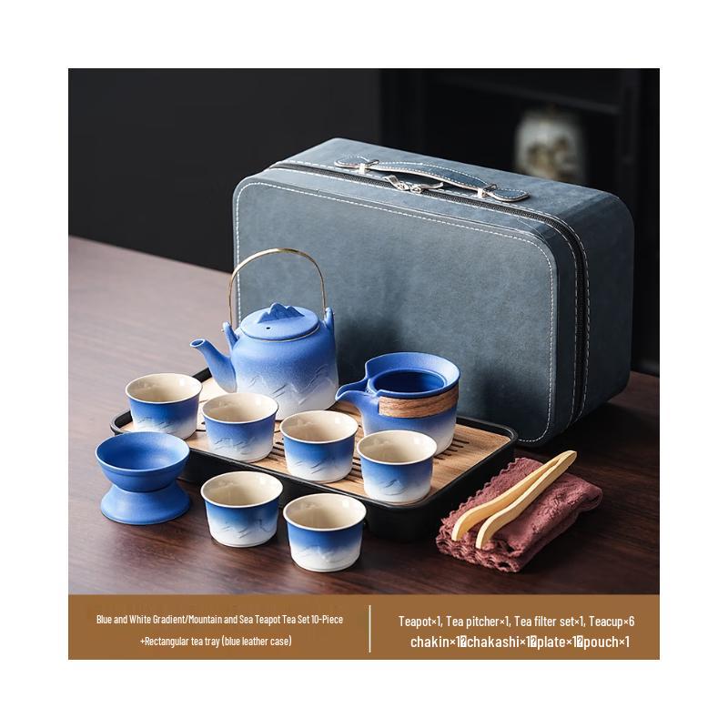 Chaxun Retro Ceramic Tea Set
Chaxun Retro Ceramic Tea Set
