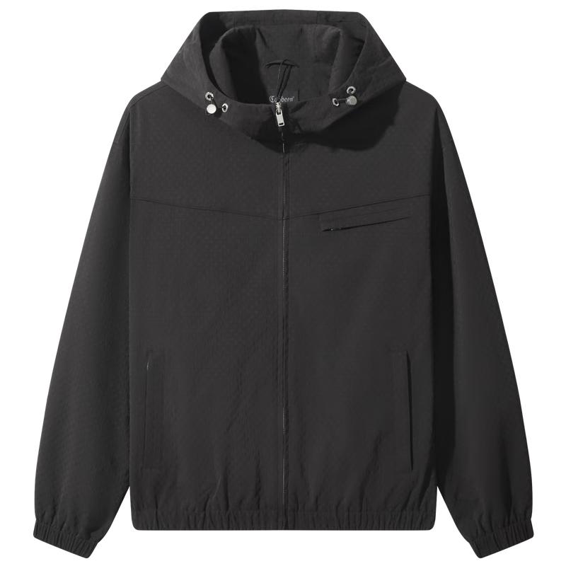 CABBEEN Men s Autumn Outdoor Jacquard Hooded Jacket M
CABBEEN Men s Autumn Outdoor Jacquard Hooded Jacket M