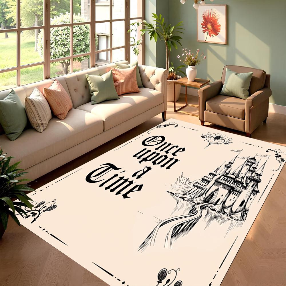 Once Upon A Time Fairy Tale Rug Entryway Doormat Front Door Rugs Non Slip Soft Easy Clean Durable Castle Carpet Home Decoration 40X60cm
Once Upon A Time Fairy Tale Rug Entryway Doormat Front Door Rugs Non Slip Soft Easy Clean Durable Castle Carpet Home Decoration 40X60cm