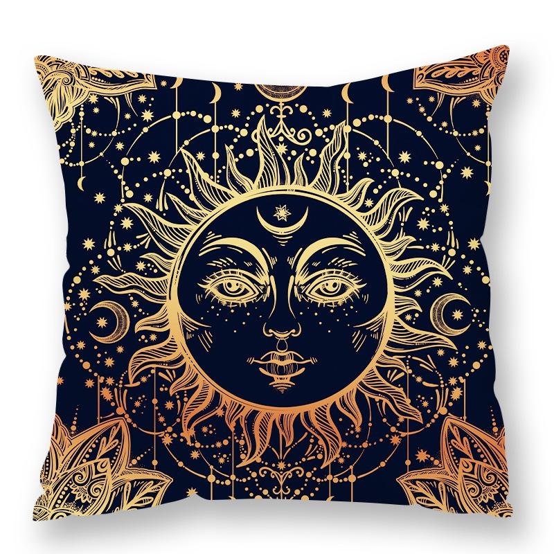 Abstract Star Moon Plush Pillowcase Constellation Compass Totem Yoga Digital Printed Backrest Set 45 * 45 without core
Abstract Star Moon Plush Pillowcase Constellation Compass Totem Yoga Digital Printed Backrest Set 45 * 45 without core