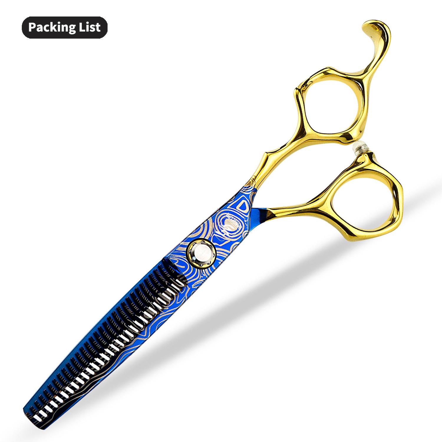 Професійні ножиці для стрижки волосся Sangelar 6 дюймів із золота, висококласні, красиві, призначені для перукарів, гострі ножиці для волосся thinning scissors
Професійні ножиці для стрижки волосся Sangelar 6 дюймів із золота, висококласні, красиві, призначені для перукарів, гострі ножиці для волосся thinning scissors