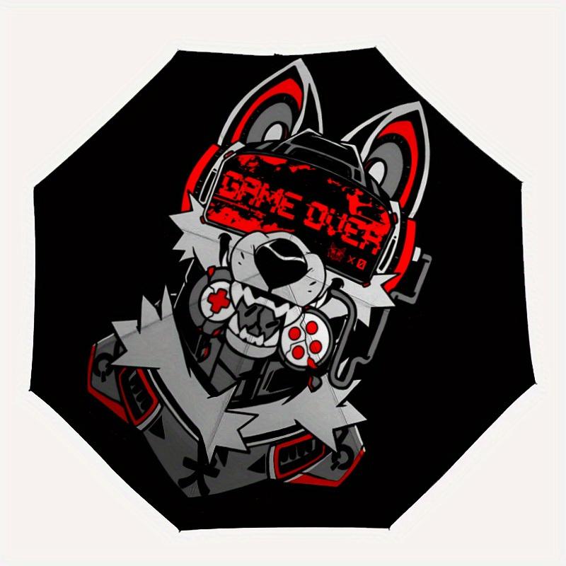 1pc Gamer Wolf Automatic Open/Close Umbrella with Windproof, Functional Design, 8-Rib Sturdy Canopy
1pc Gamer Wolf Automatic Open/Close Umbrella with Windproof, Functional Design, 8-Rib Sturdy Canopy
