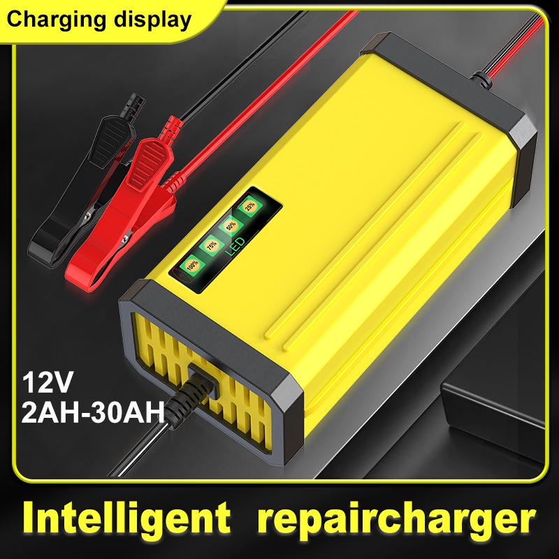 12V Smart Motorcycle & Car Battery Charger: Trickle Charge & Maintenance EU Standard 12V2A
12V Smart Motorcycle & Car Battery Charger: Trickle Charge & Maintenance EU Standard 12V2A