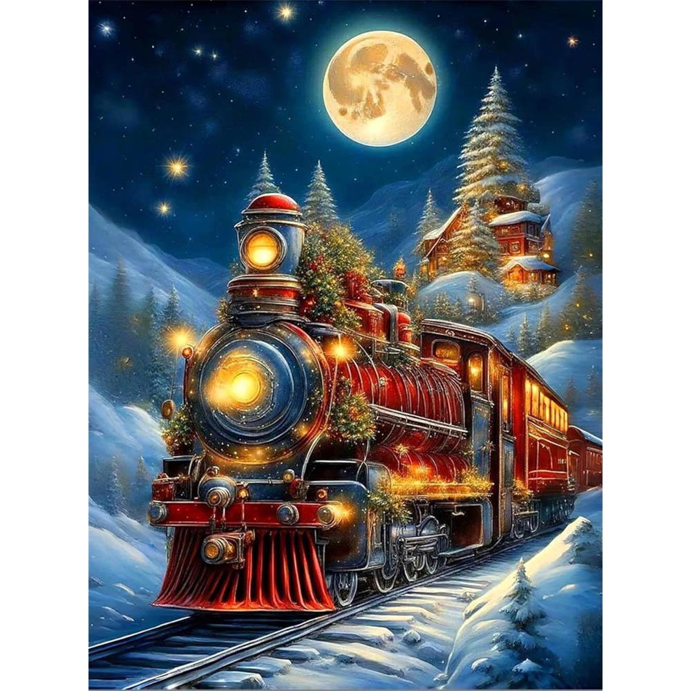 5D Train Full Diamond Painting Painting Kit, DIY Round Gemstone Diamond Embroidery Crafts and Crafts, Decorative Home Wall Mural Ornaments Round 20x30cm
5D Train Full Diamond Painting Painting Kit, DIY Round Gemstone Diamond Embroidery Crafts and Crafts, Decorative Home Wall Mural Ornaments Round 20x30cm