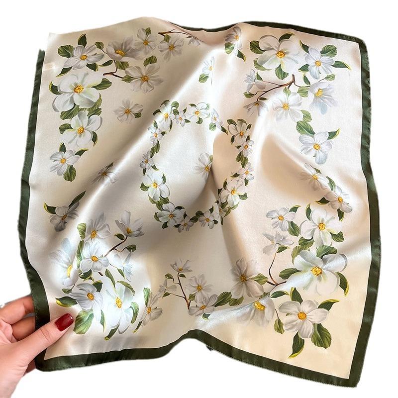 1pcs 70cm Lily Flower Pattern Silk Scarf Women Simulated Silk Fresh and Fashionable Versatile Headwear Clothing and Square Scarf зелёный
1pcs 70cm Lily Flower Pattern Silk Scarf Women Simulated Silk Fresh and Fashionable Versatile Headwear Clothing and Square Scarf зелёный