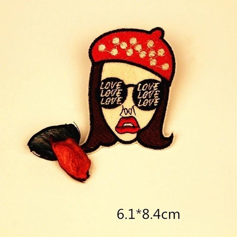 Cartoon Fashion Girl Embroidery Cloth Sticker Lipstick Letter Lip Cloth Sticker Patch Sticker DIY Clothes Pants Patch Sticker
Cartoon Fashion Girl Embroidery Cloth Sticker Lipstick Letter Lip Cloth Sticker Patch Sticker DIY Clothes Pants Patch Sticker