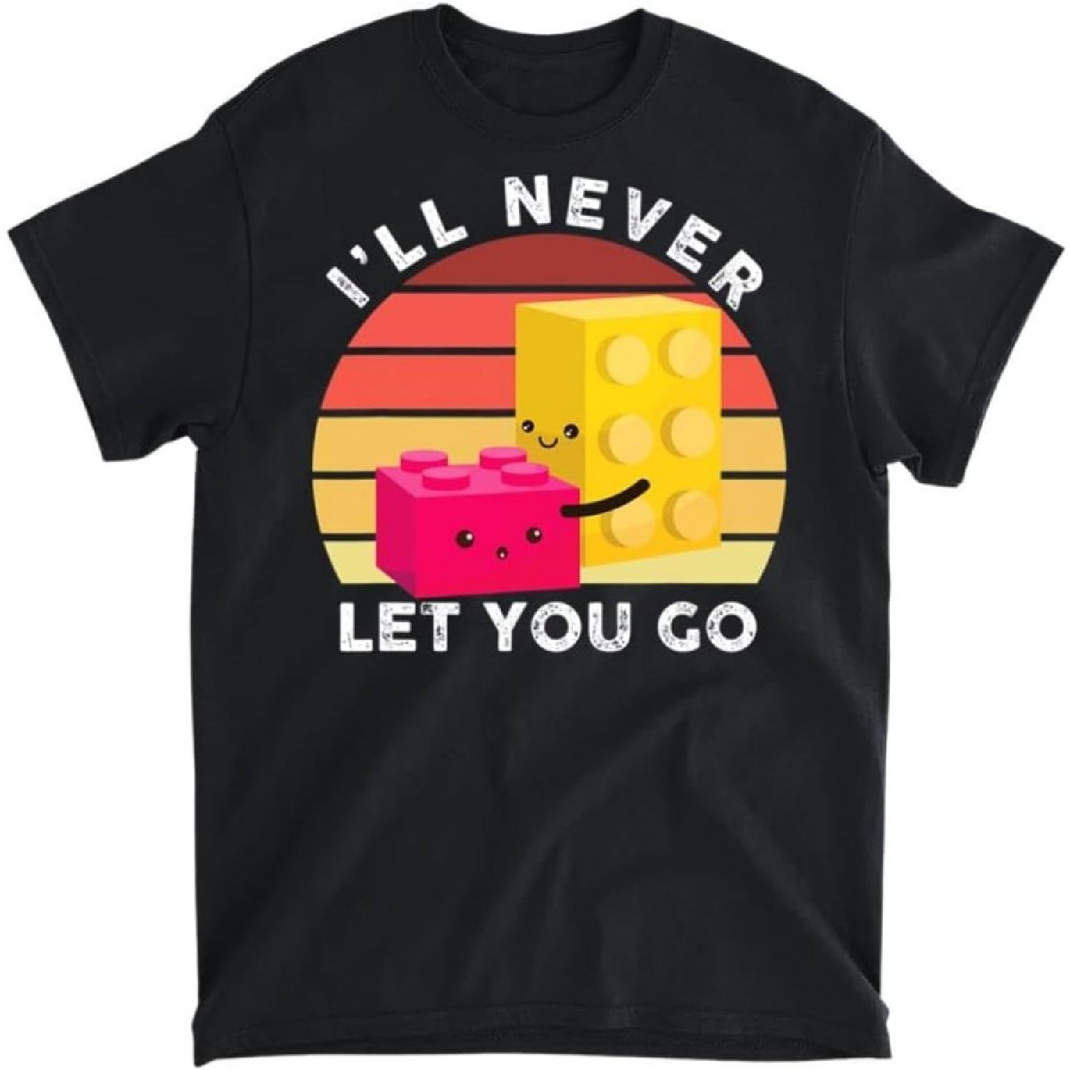 Funny I Will Never Let You Go Retro Building Blocks T-Shirt, Long Sleeve Shirt, Sweatshirt, Hoodie Unisex Adult Size Made in Canada XXXXXL різнокольоровий
Funny I Will Never Let You Go Retro Building Blocks T-Shirt, Long Sleeve Shirt, Sweatshirt, Hoodie Unisex Adult Size Made in Canada XXXXXL різнокольоровий