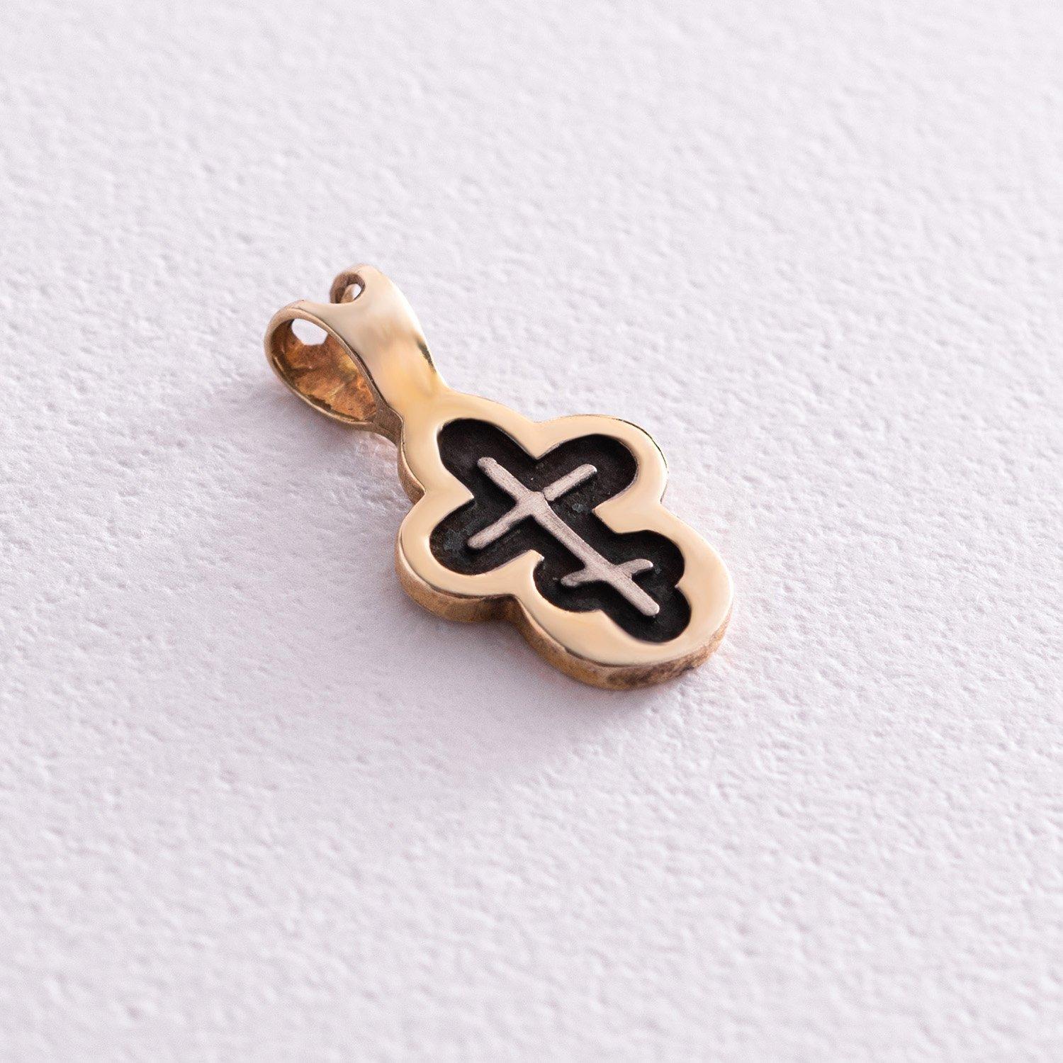 Срібний хрестик православний з позолотою Oniks 1.1 x 1.3 cm срібний
Срібний хрестик православний з позолотою Oniks 1.1 x 1.3 cm срібний