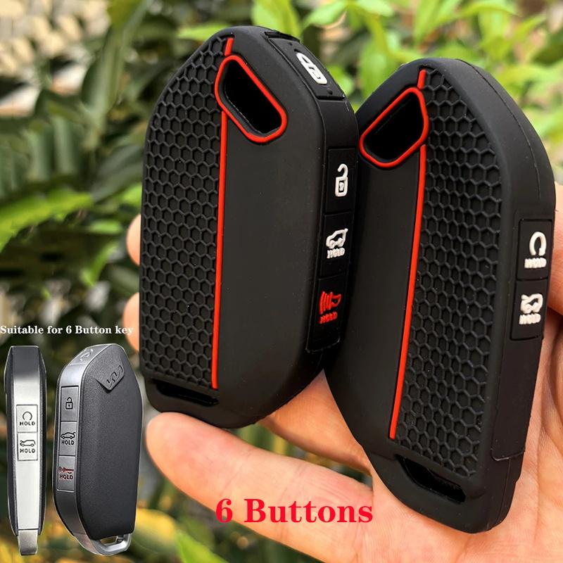 For Kia Ev9 K3 K5 Carnival Picanto Gt Line Sorento Mq4 Ka4 Rubber Silicone Car Key Case Holder Remote Cover Keychain Accessories
For Kia Ev9 K3 K5 Carnival Picanto Gt Line Sorento Mq4 Ka4 Rubber Silicone Car Key Case Holder Remote Cover Keychain Accessories