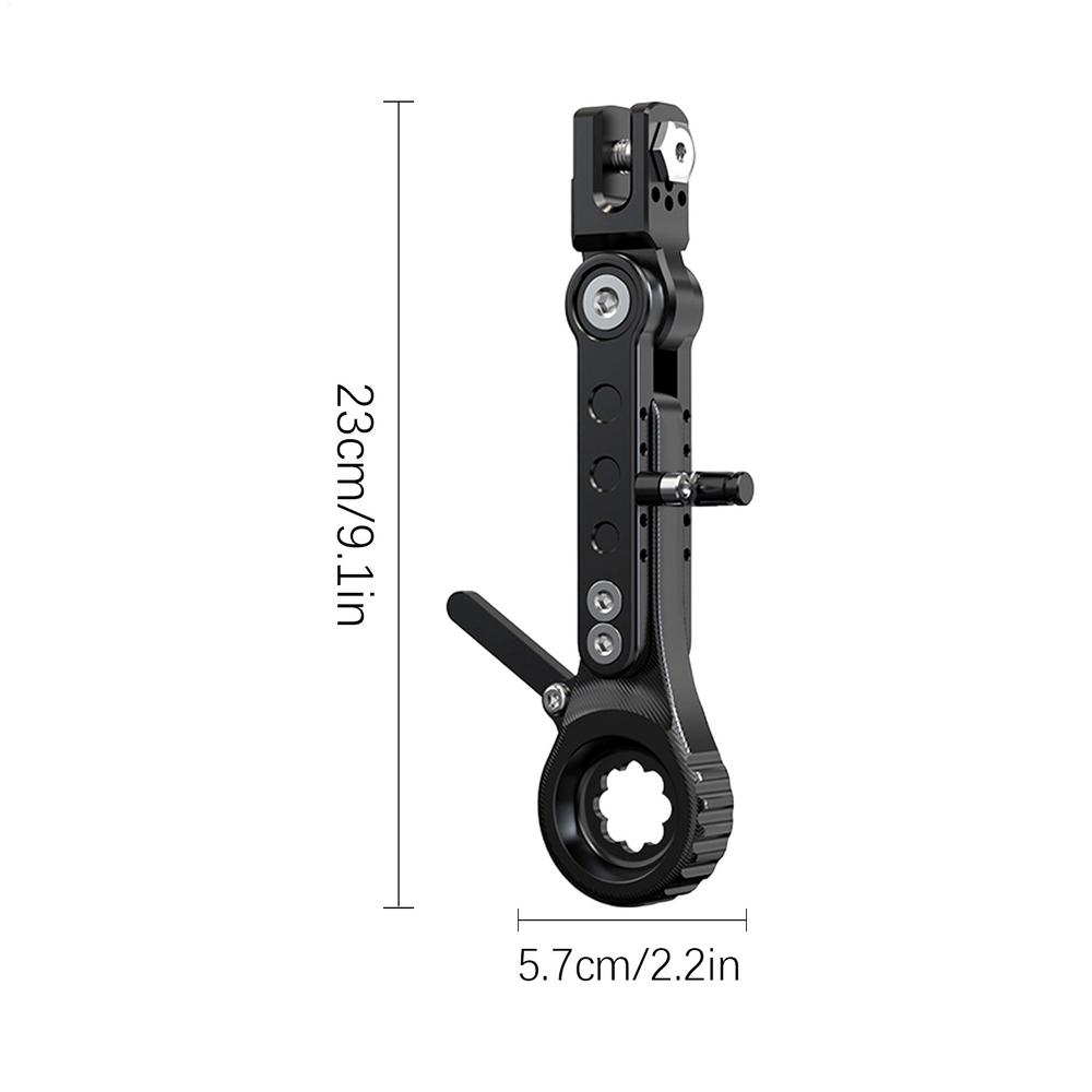 23x5.7cm Kickstand Motorcycle Alloy Motorbik Foot Side Support Adjustable Parking Kickstand For Electric Motorbik Accessories чорний
23x5.7cm Kickstand Motorcycle Alloy Motorbik Foot Side Support Adjustable Parking Kickstand For Electric Motorbik Accessories чорний