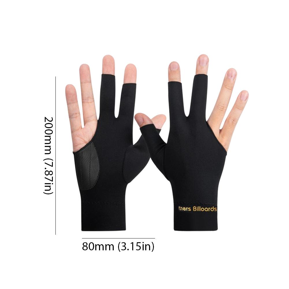 Billiards Glove Left Hand Snooker Billiard Glove Anti-Slip Elasticity Gloves Billiard Supplies Open Three Finger Accessory
Billiards Glove Left Hand Snooker Billiard Glove Anti-Slip Elasticity Gloves Billiard Supplies Open Three Finger Accessory